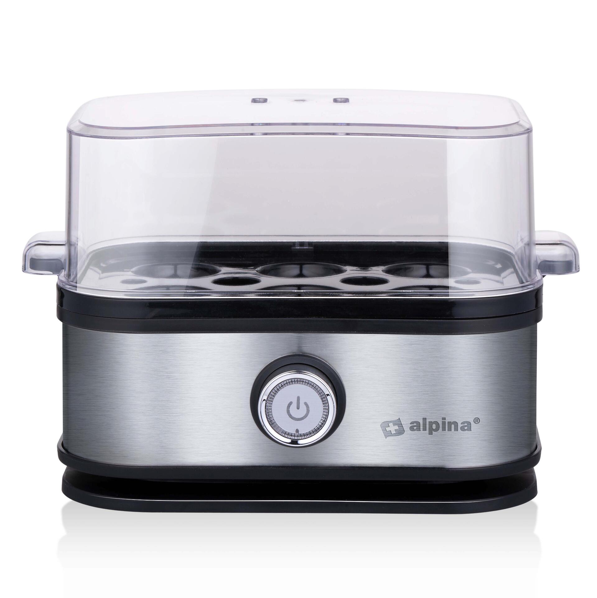 alpina Eierkocher silber