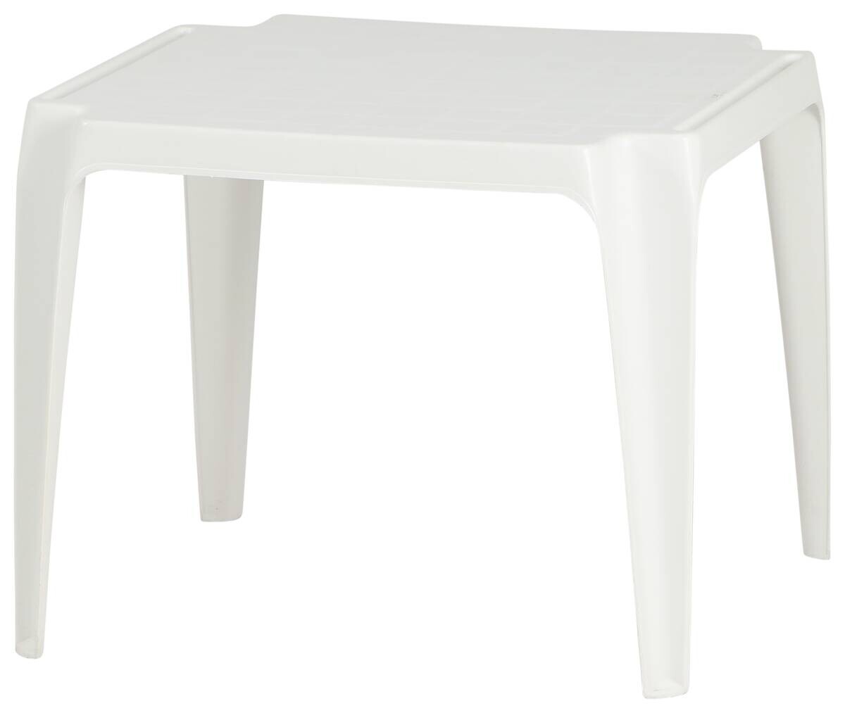 ProGarden Kindertisch Tavolo weiß Kunststoff B/H/L: ca. 52x44x56 cm ProGarden Kindertisch Tavolo weiß Kunststoff B/H/L: ca. 52x44x56 cm