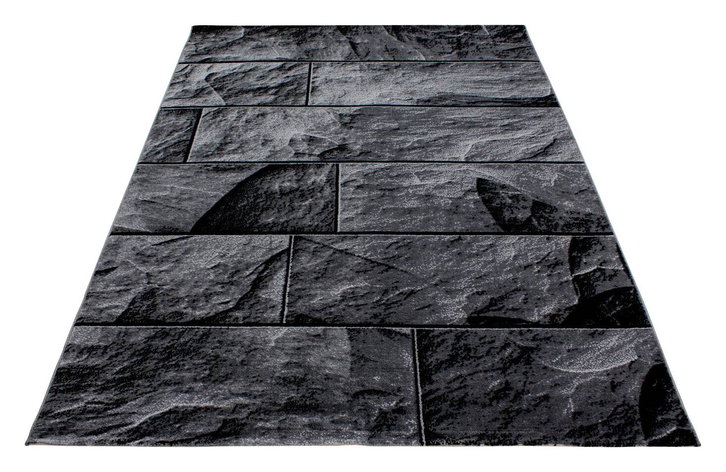 Ayyildiz Teppich PARMA schwarz B/L: ca. 120x170 cm