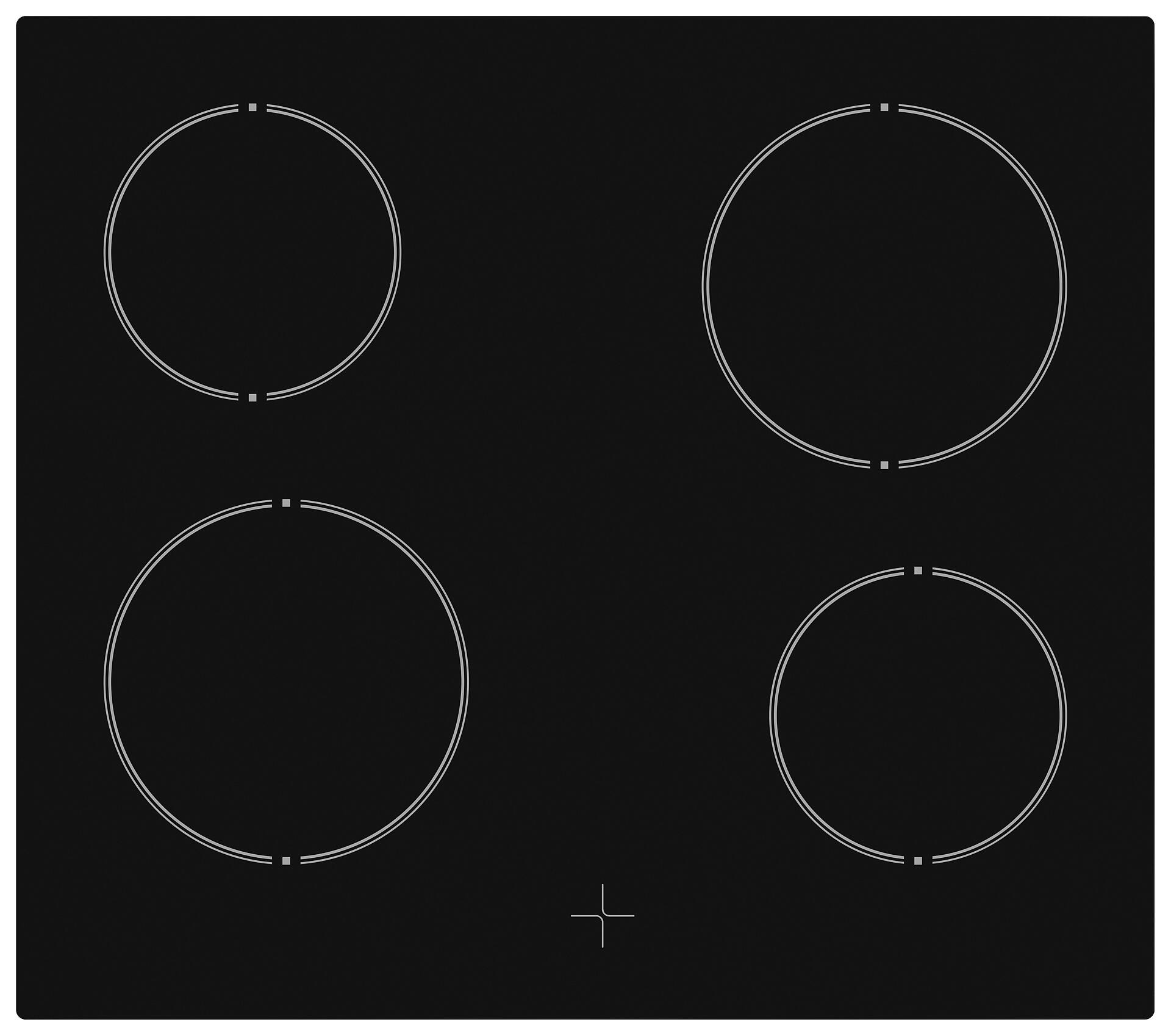 Küchenblock Capri schwarz matt B/H/T: ca. 220x234x60 cm