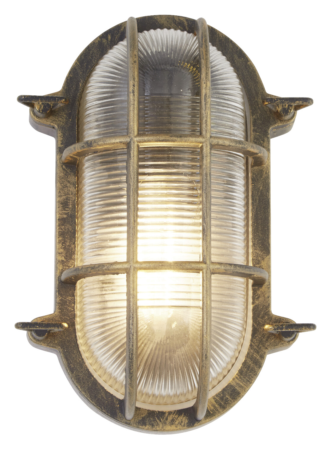 Searchlight Außenleuchte transparent schwarz Glas Stahl B/H/T: ca. 16x25x10,5 cm E27 1 Brennstellen