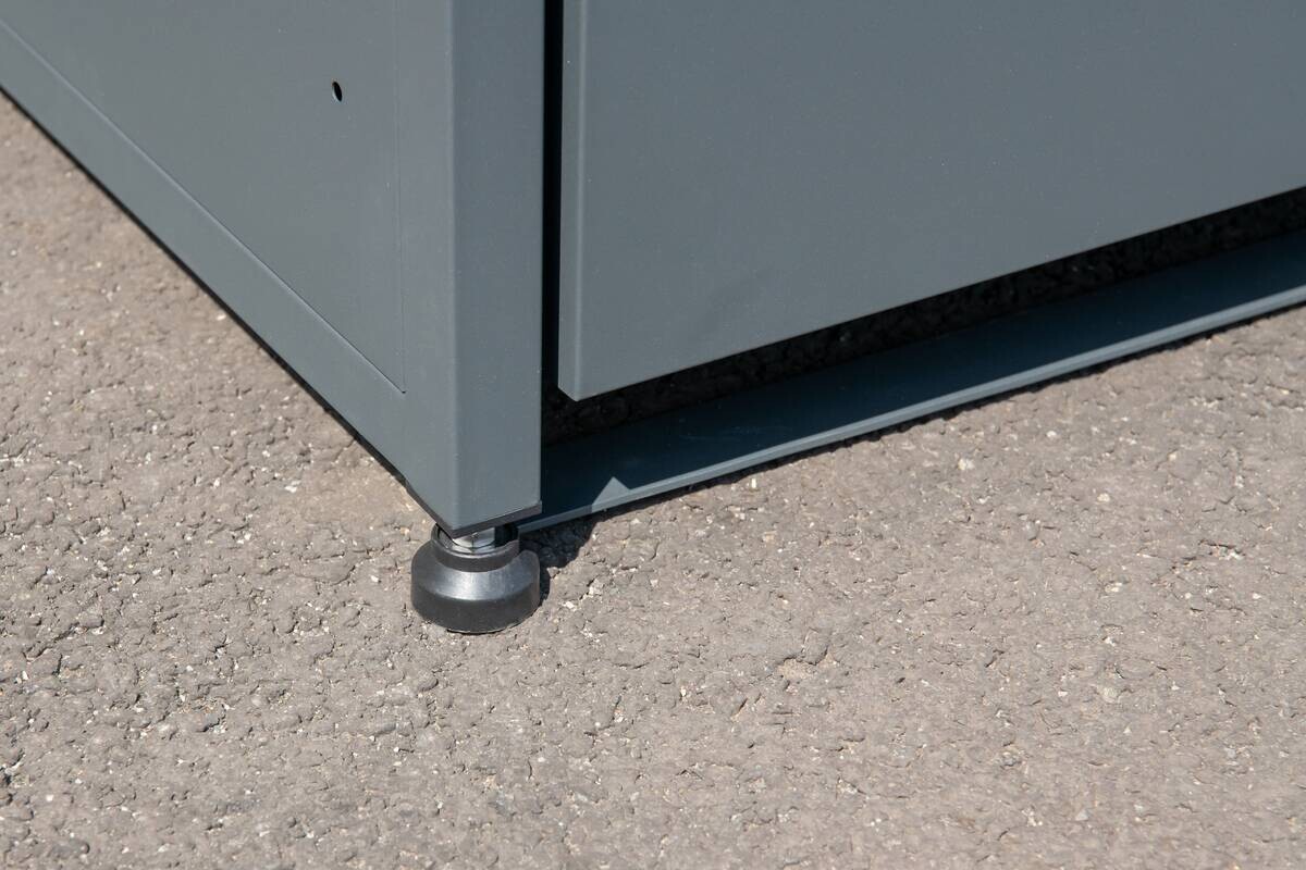 Westmann Mülltonnenbox Moderna anthrazit B/H/L: ca. 139x135x83 cm