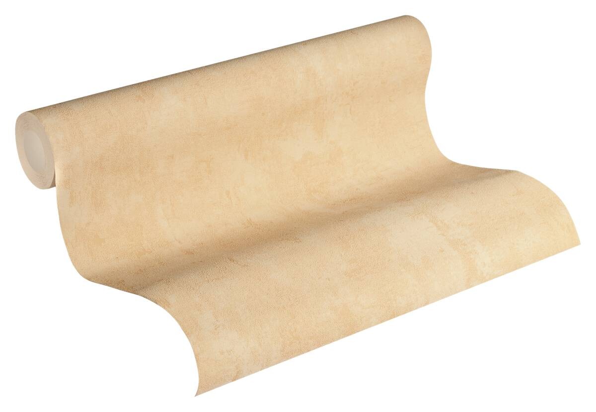 A.S.Creation Vliestapete Blooming Uni orange B/L: ca. 53x1005 cm