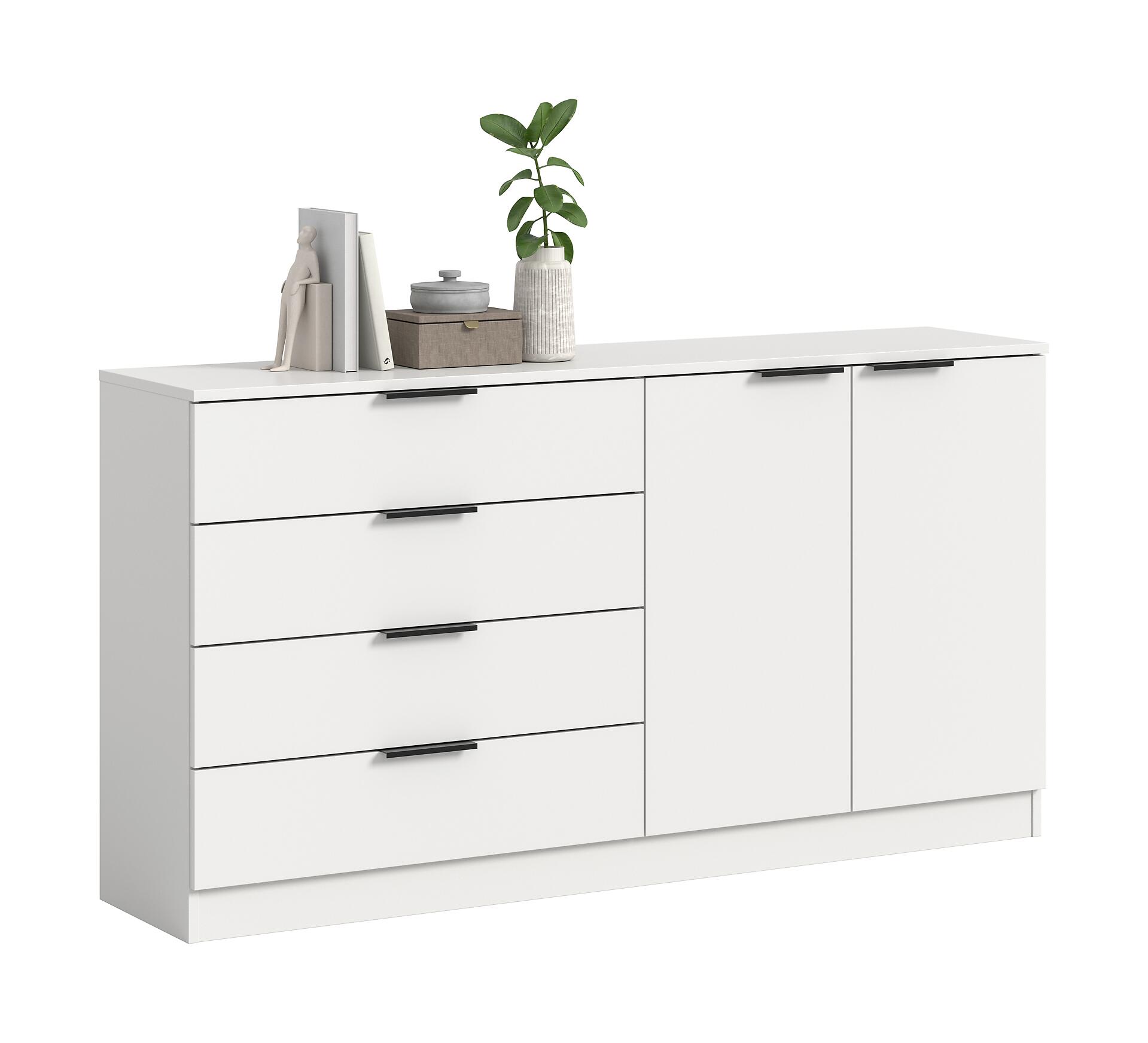 Kommode KOPENHAGEN weiß B/H/T: ca. 148x80x35 cm Kommode KOPENHAGEN weiß B/H/T: ca. 148x80x35 cm