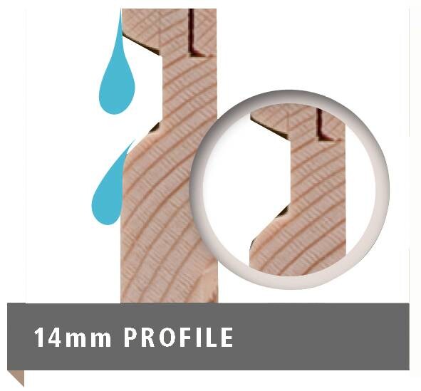 Karibu Gartenhaus Garry B/H/T: ca. 260x197x92 cm