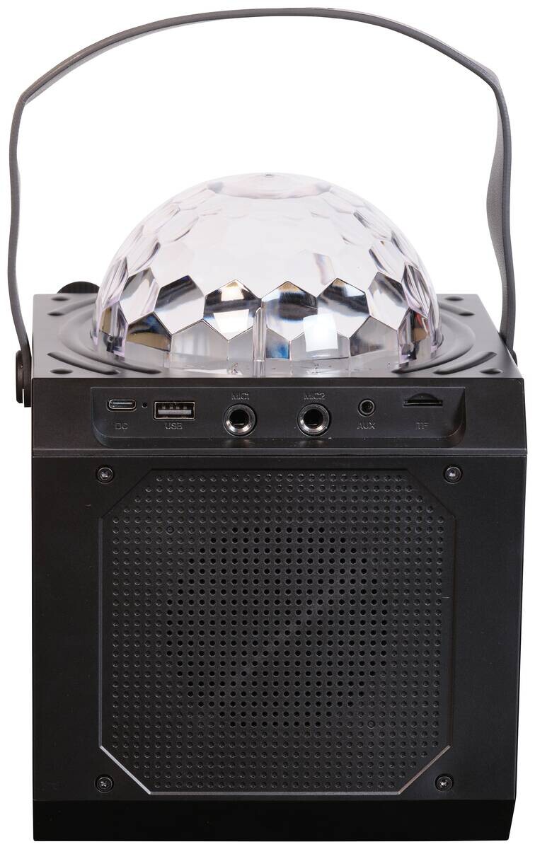 Denver Bluetooth-Party-LautsprecherBTM-618 BTM-618 schwarz B/H/T: ca. 17x22x16 cm