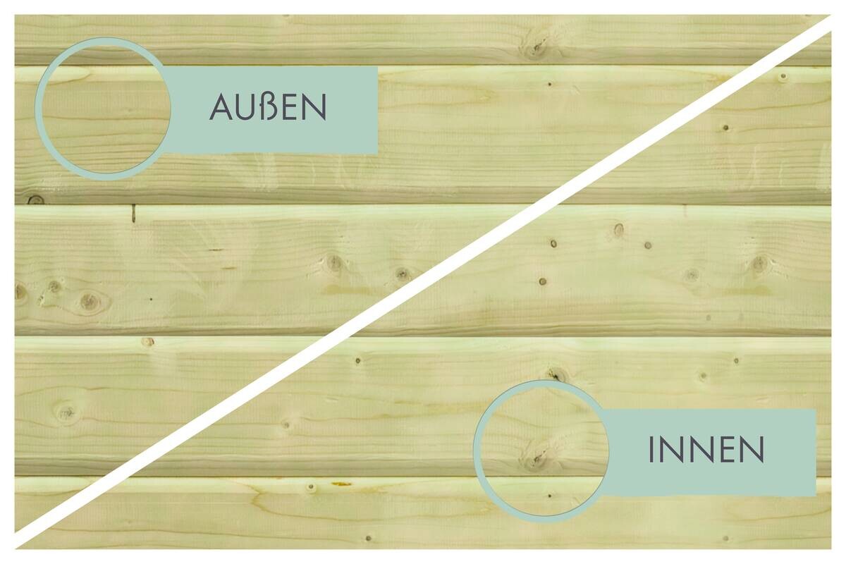 Karibu Pool Skipper B/H/T: ca. 220x78x220 cm