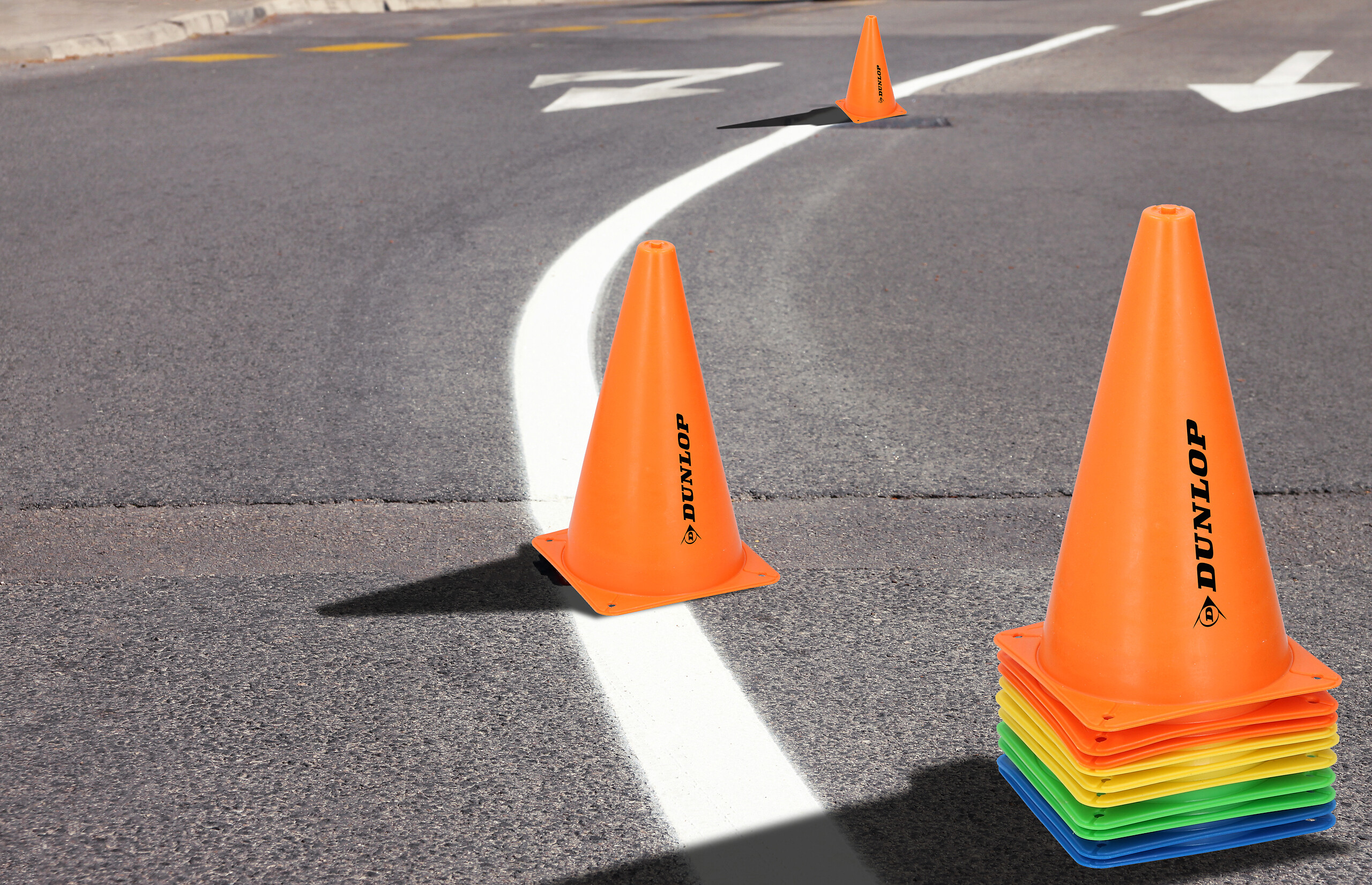 Dunlop Pylonen orange B/H/L: ca. 14x24x14 cm