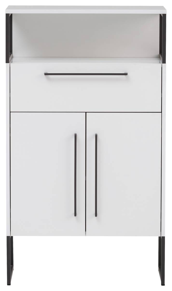 Midischrank Limone weiß B/H/T: ca. 65,2x112,6x33,1 cm