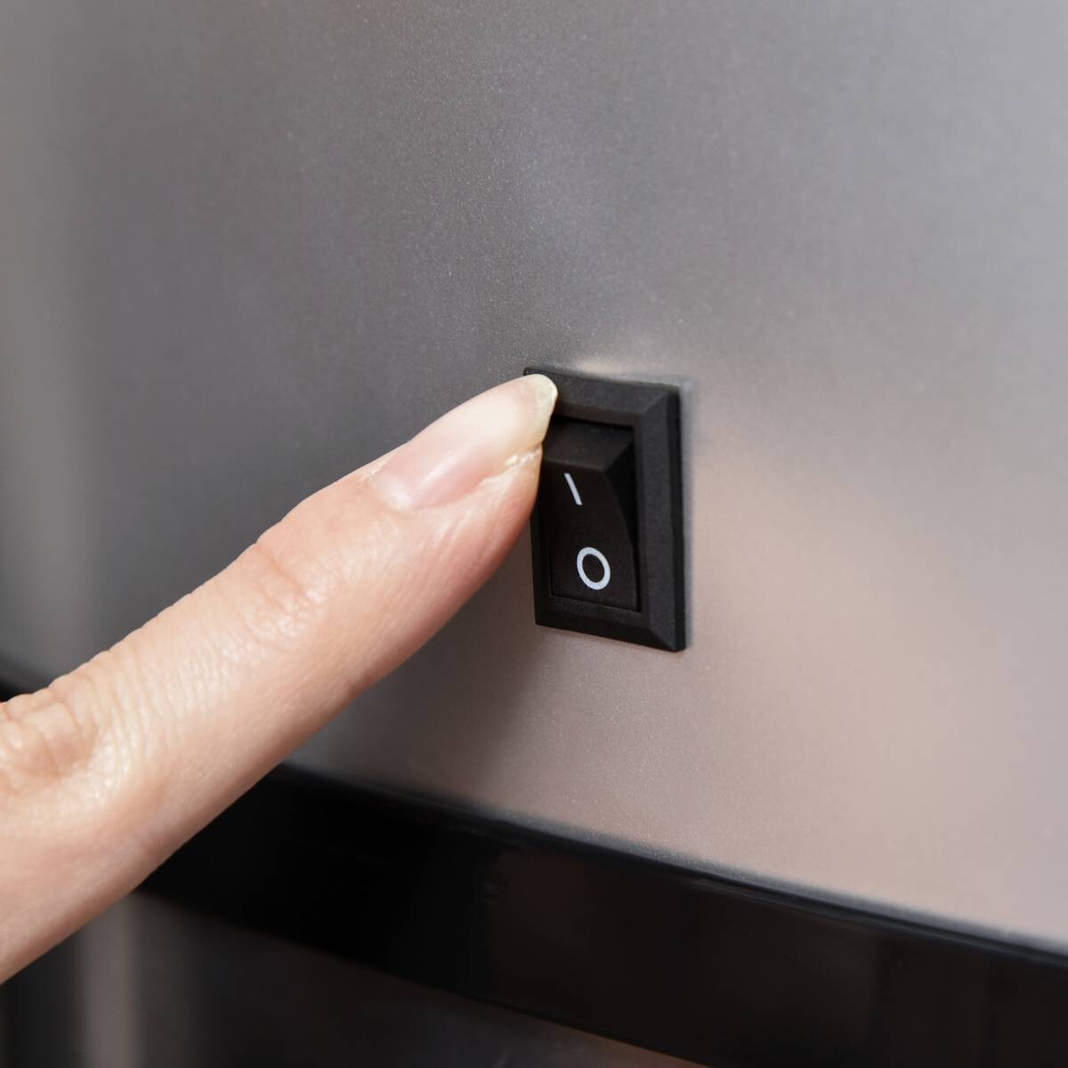 HOMCOM Abfalleimer silber B/H/L: ca. 28,9x68x40,9 cm