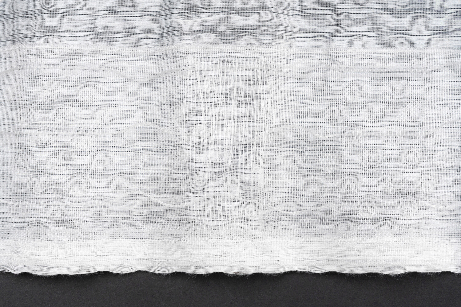 Kombivorhang 2er Pack Dot weiß B/L: ca. 135x245 cm