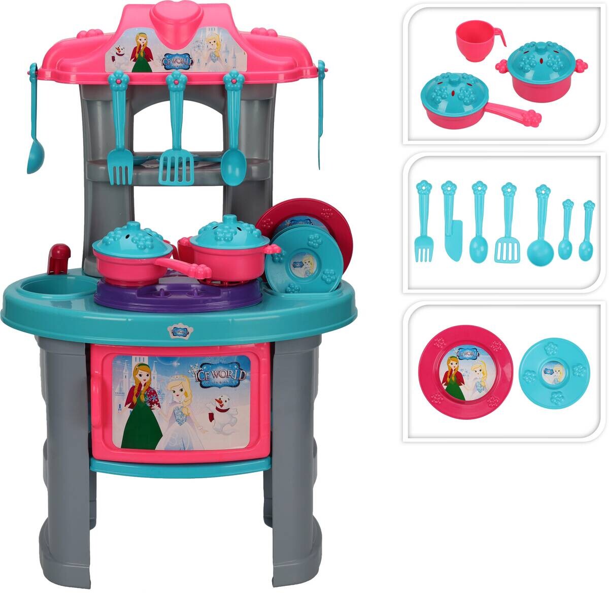 Spielküche B/H/L: ca. 40,5x13,5x50,5 cm