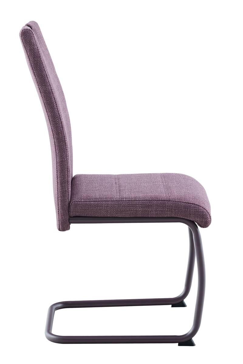 Schwingstuhl Florenz wilde Beere Webstoff B/H/T: ca. 43x99x60 cm