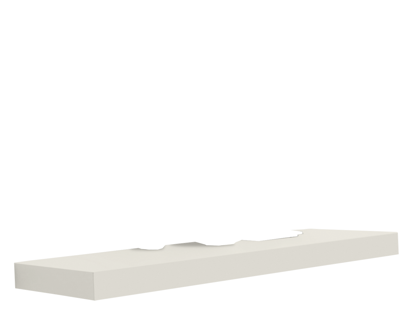 Wandboard Shelvy 60 weiß B/H/T: ca. 60x4x24 cm