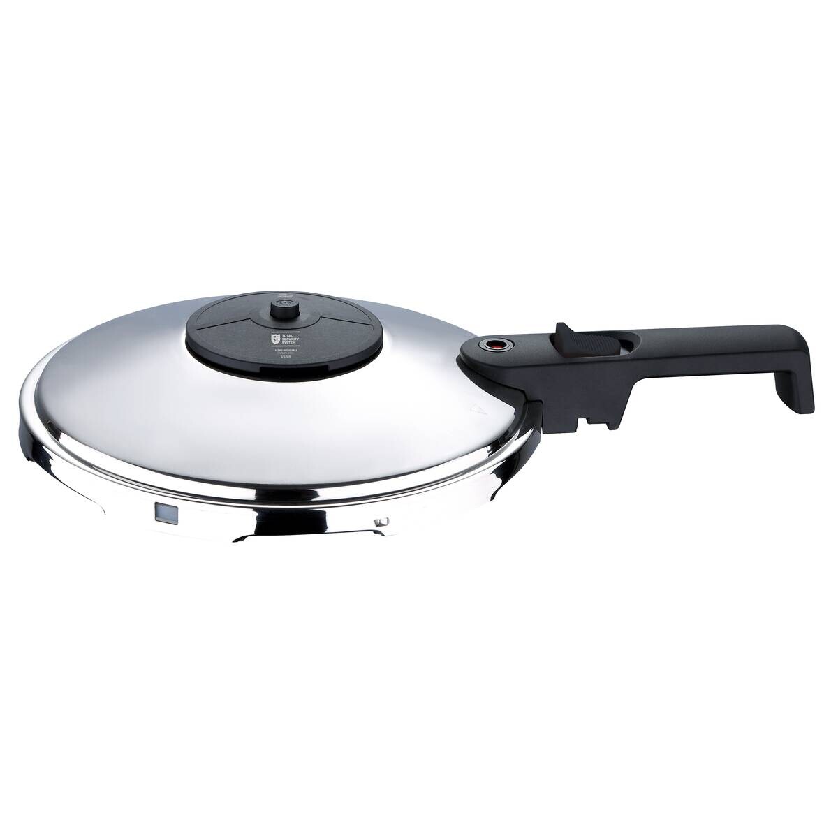 SAN IGNACIO Schnellkochtopf CRETA schwarz Edelstahl B/H/L: ca. 27x32,5x42 cm