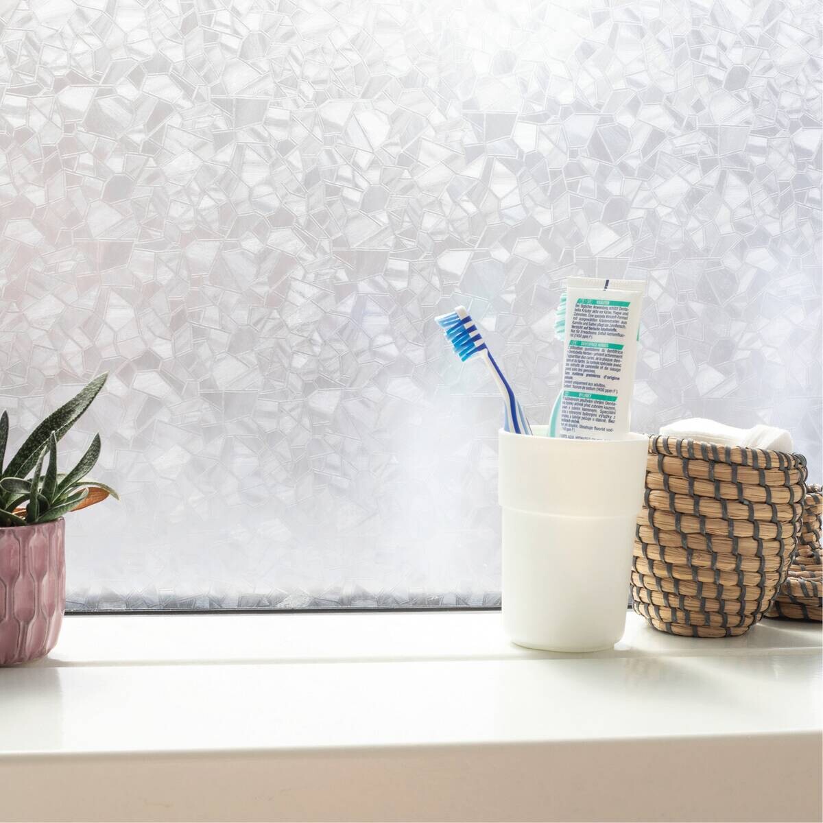 d-c-fix Fensterfolie Splinter Splinter Splinter transparent B/L: ca. 45x200 cm