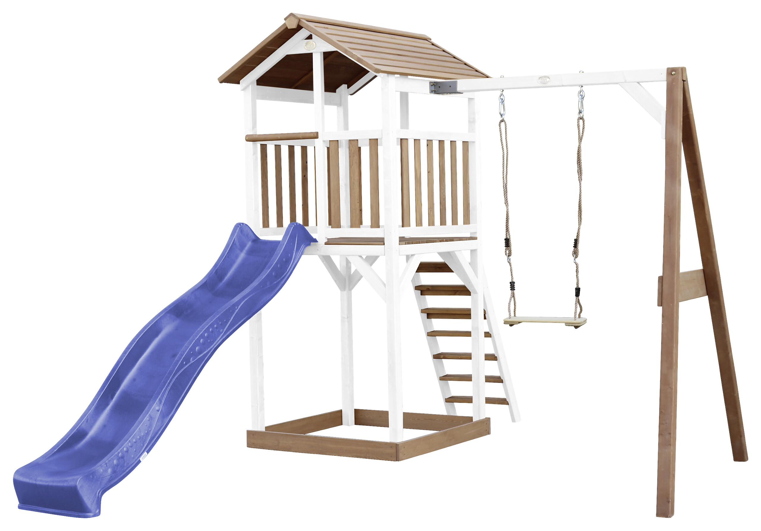 AXI Spielturm Beach Tower braun B/H/L: ca. 284x242x349 cm
