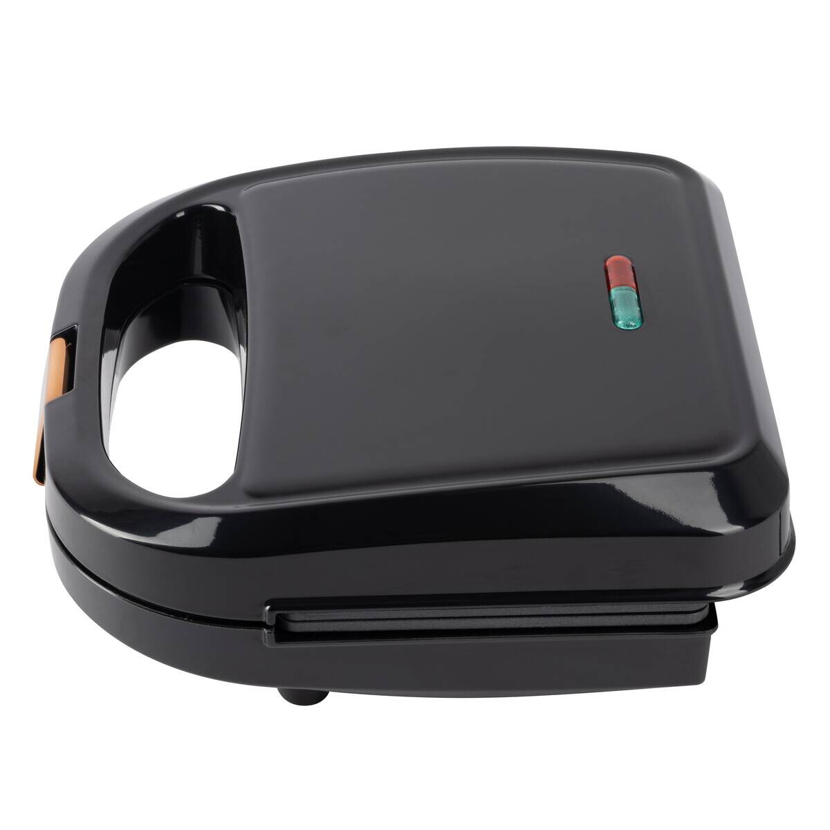 BERGNER Sandwichtoaster BG-53005-CP schwarz Kupfer Aluminium Kunststoff B/H/L: ca. 22x9x22 cm