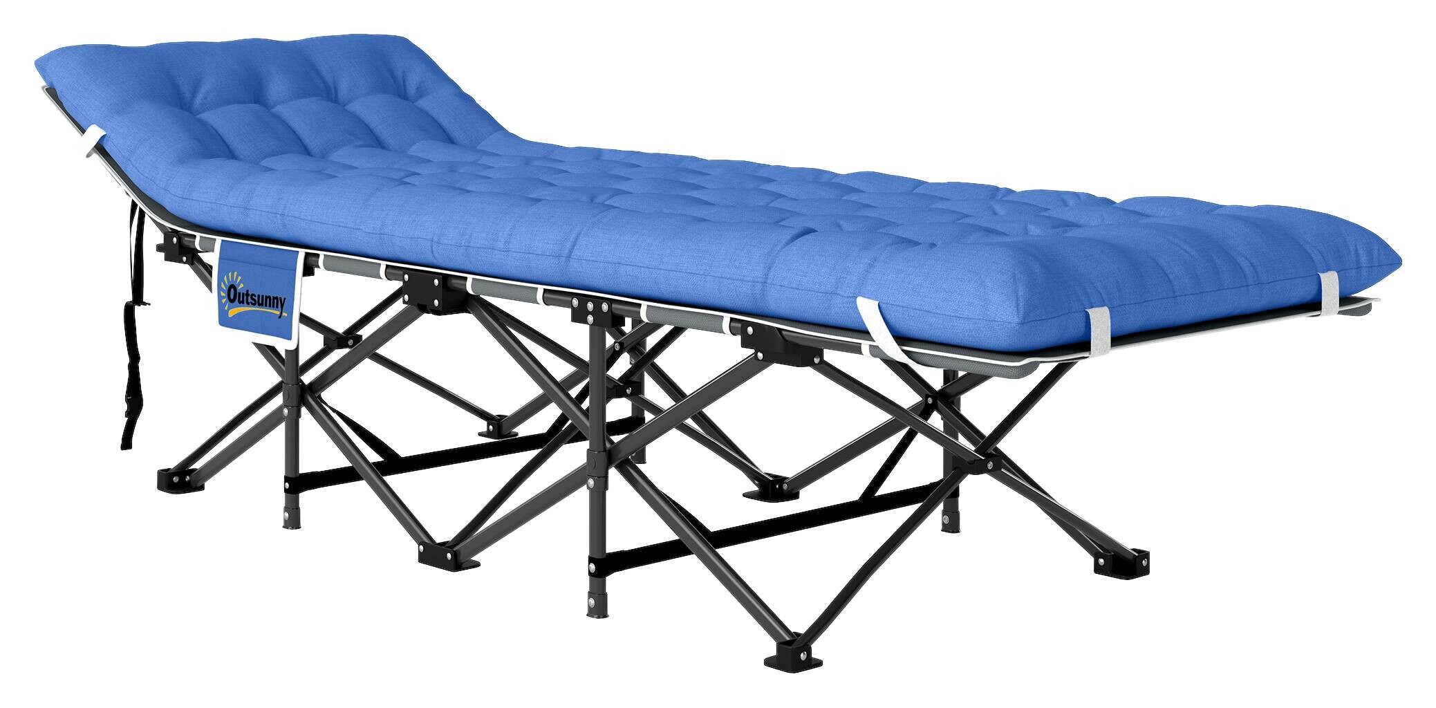 Outsunny Campingbett B/H/L: ca. 65x37x190 cm