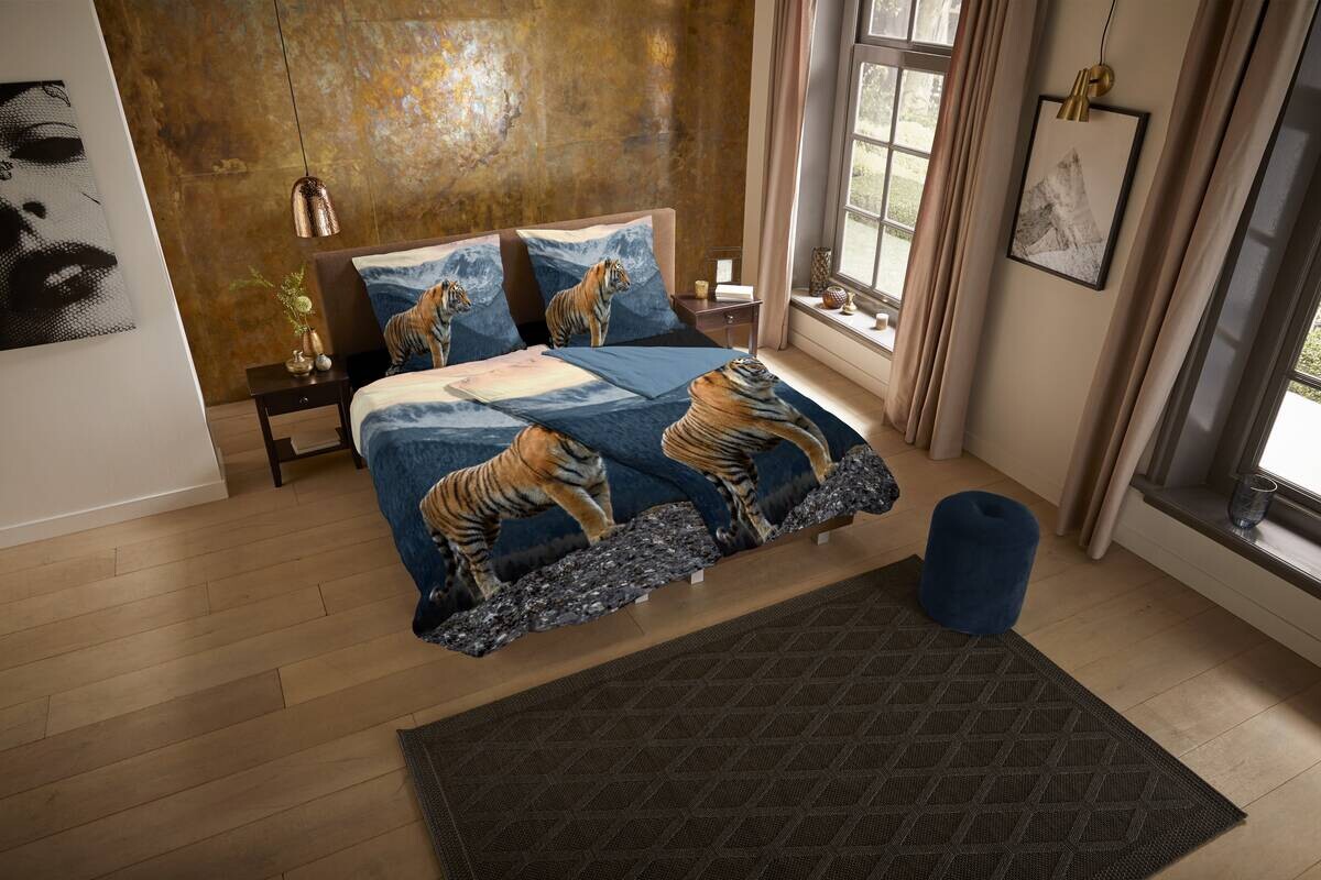 Microfaser Bettwäsche Skylar Multi Polyester B/L: ca. 135x200 cm