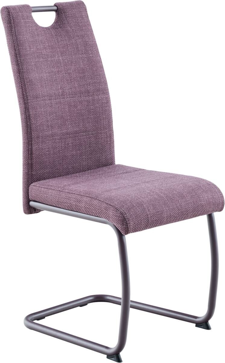 Schwingstuhl Florenz wilde Beere Webstoff B/H/T: ca. 43x99x60 cm