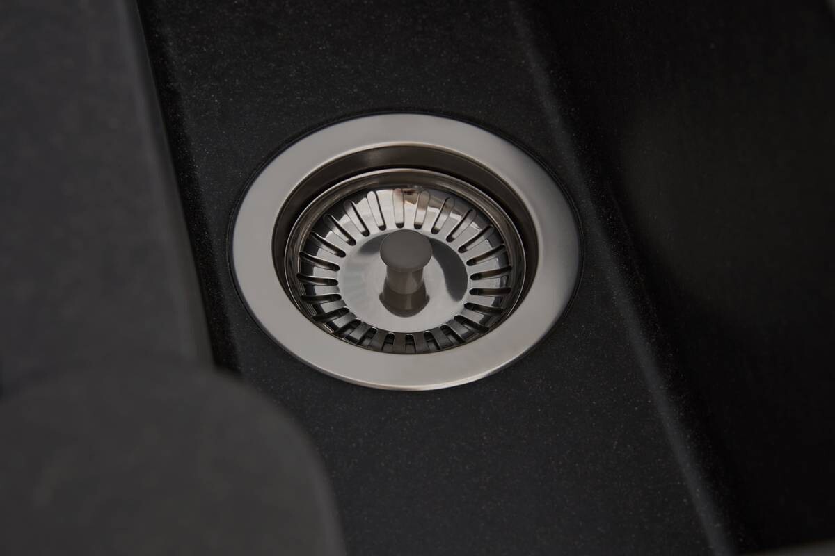 Respekta Einbauspüle Alineo 100 x 50 S schwarz Quarzolite B/H/T: ca. 100x21x50 cm