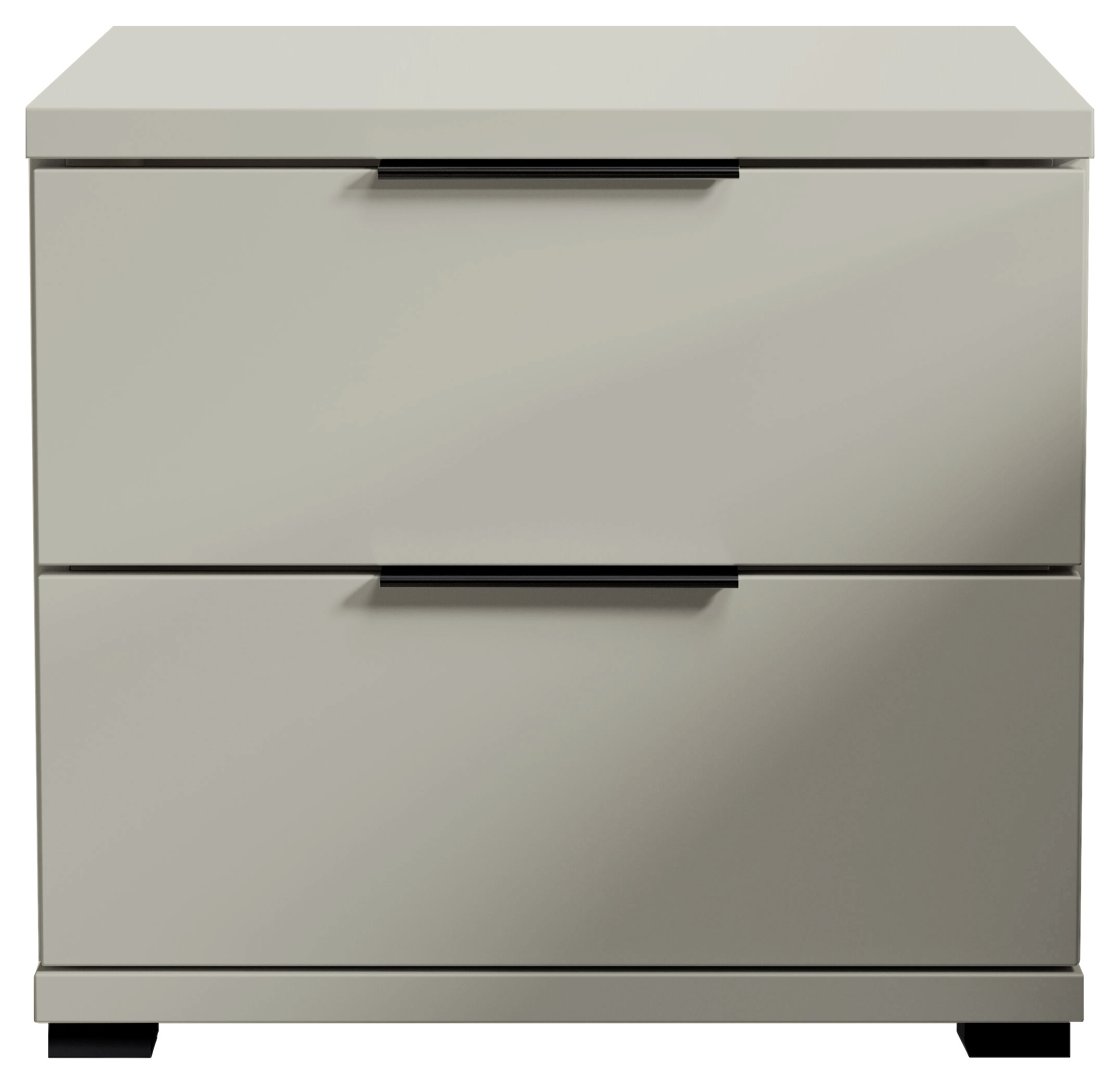 Nachtkonsole Salermo Kaschmirgrau B/H/T: ca. 46x43x42 cm