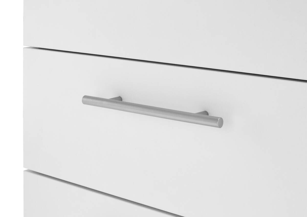 Rollcontainer Ben weiß B/H/T: ca. 40x56x39 cm