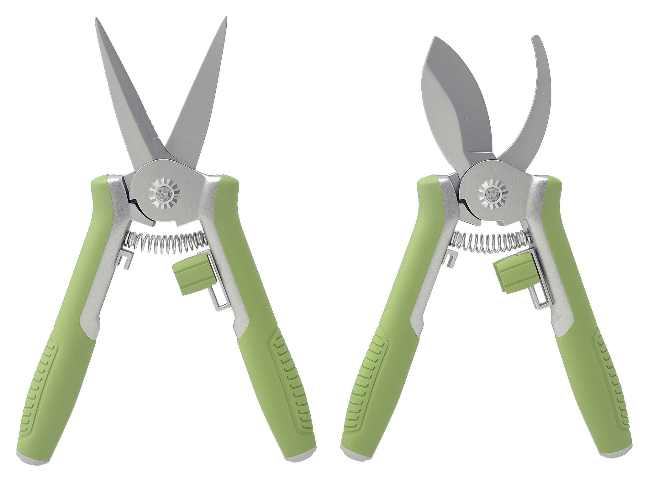 Outsunny Gartenwerkzeug Set grün Aluminium B/H/L: ca. 4,5x1,5x16,5 cm