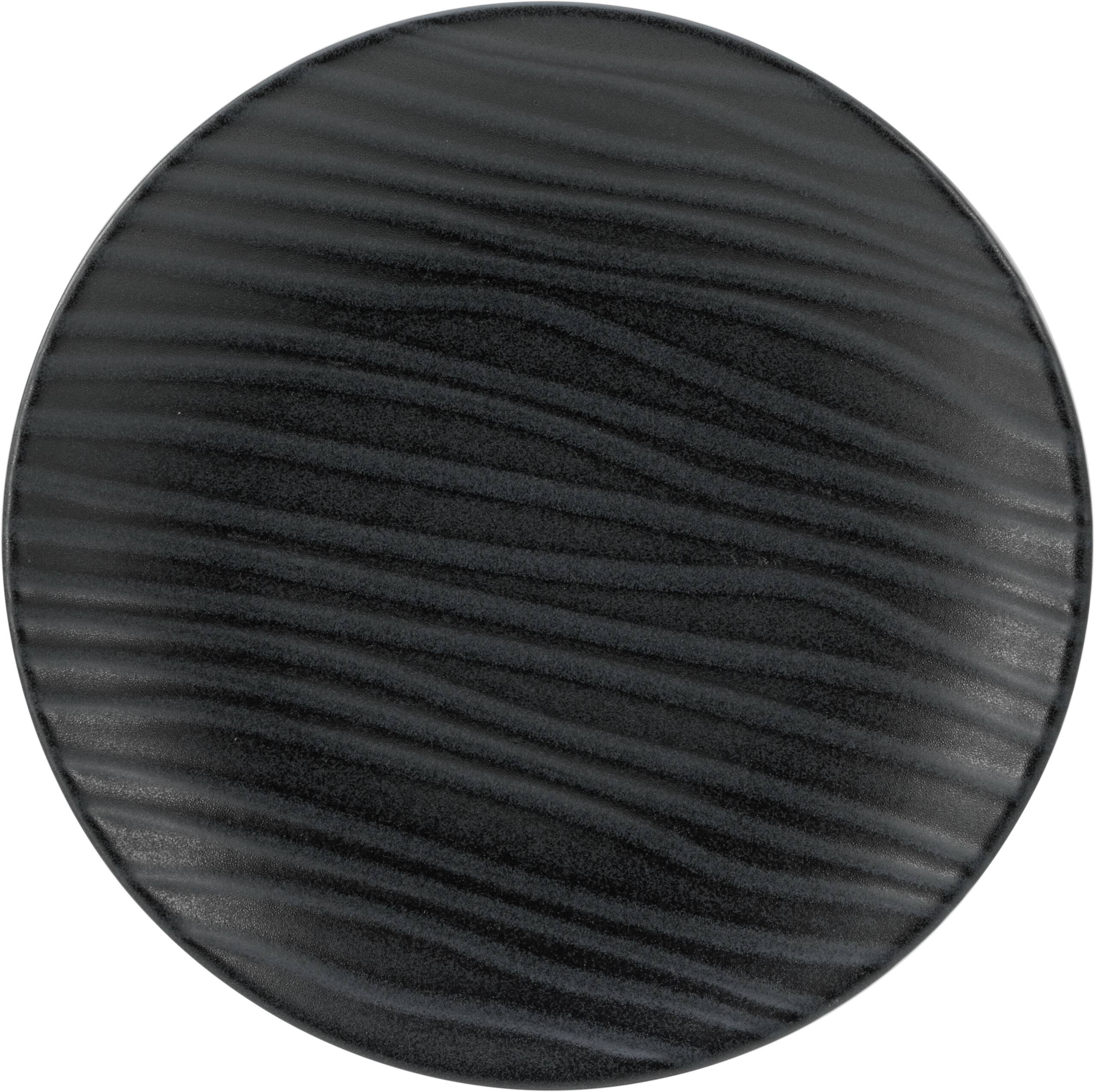 CreaTable Kombiservice Waves schwarz Steinzeug 16 tlg.