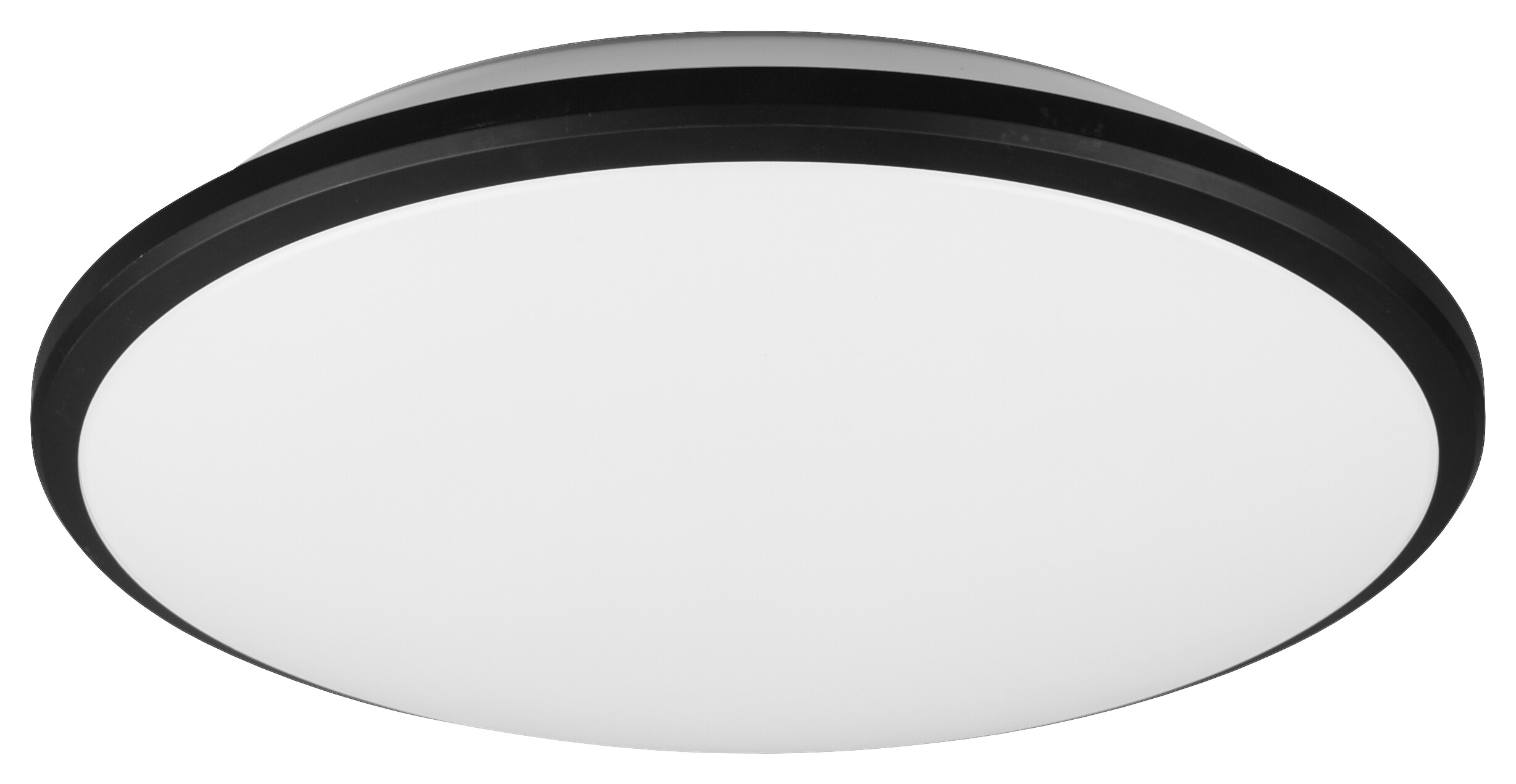 Reality Deckenleuchte Limbus mattschwarz Kunststoff D: ca. 35 cm 1 Brennstellen