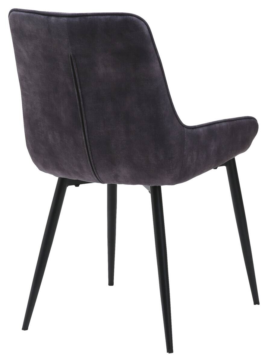 Stuhl Melanie anthrazit Microfaser B/H/T: ca. 48,5x84x57,5 cm