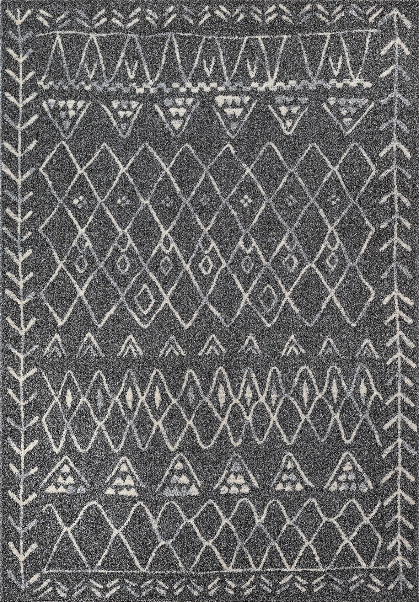 Sanat Teppich anthrazit B/L: ca. 290x200 cm