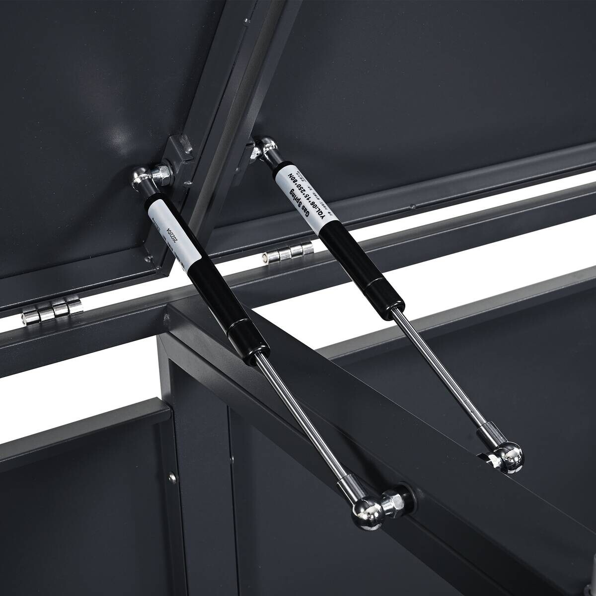 Westmann Mülltonnenbox Status anthrazit B/H/L: ca. 330x116x80 cm