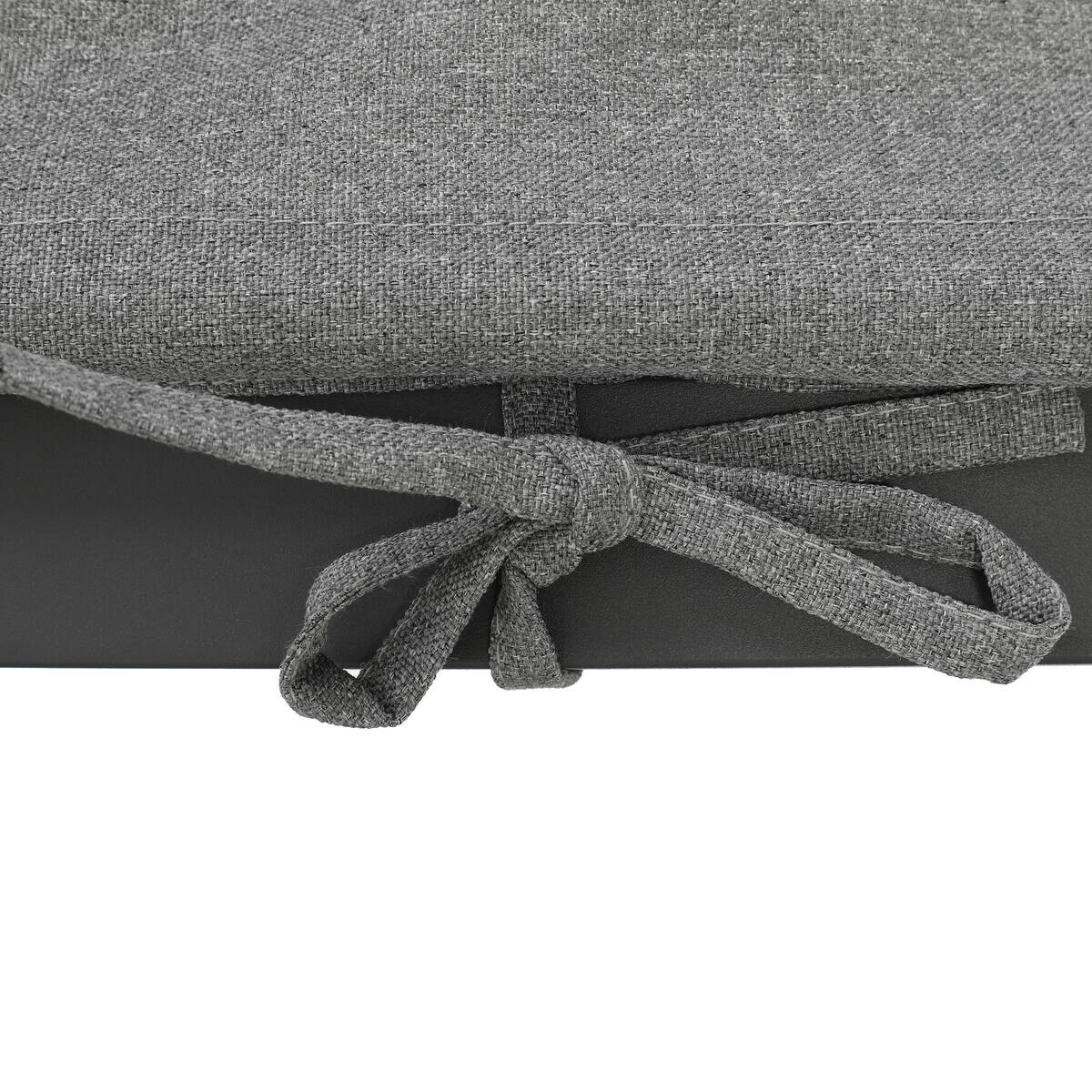 POCOline Sonneninsel mit Dach Barbados hellgrau Stahl