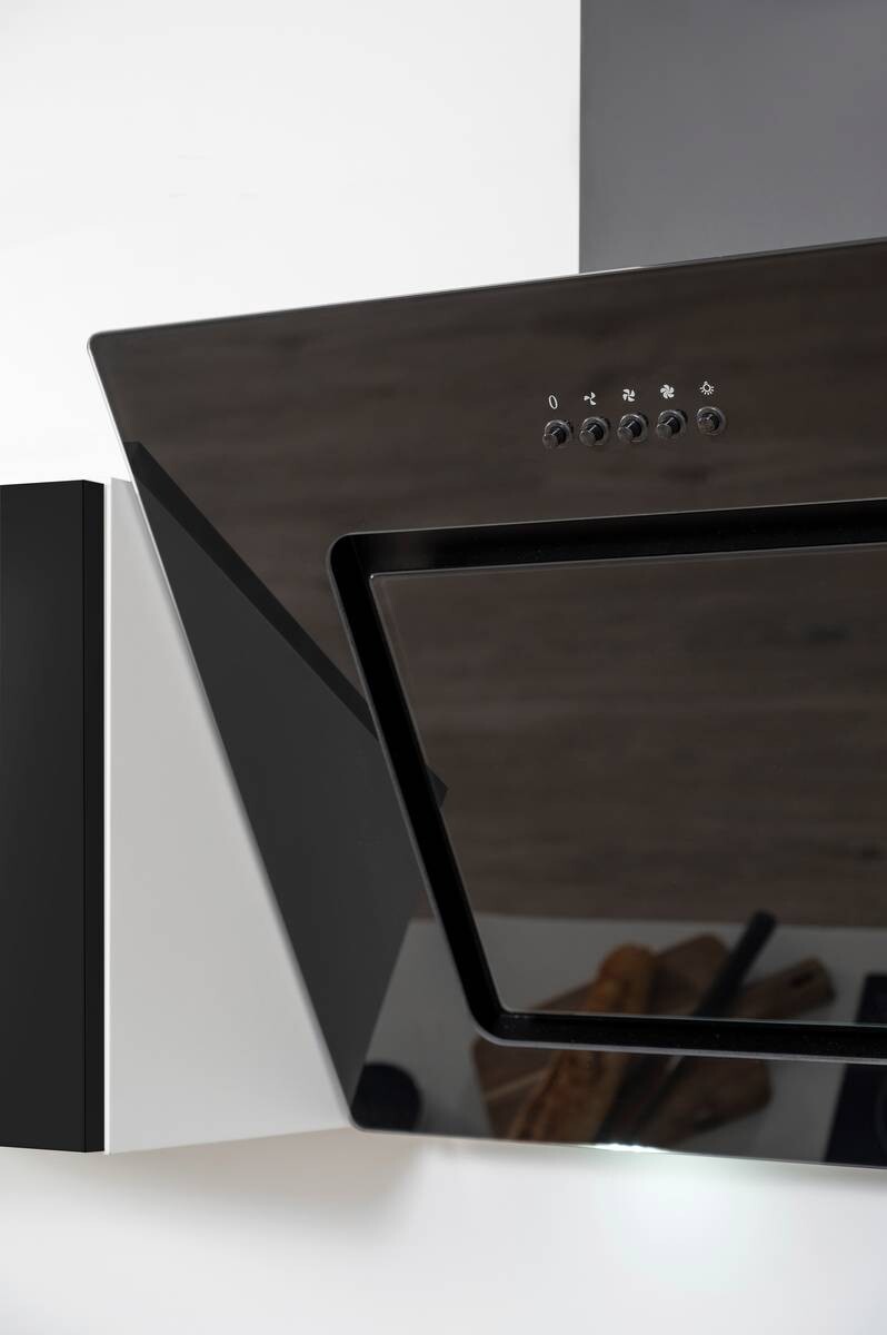 Respekta Küchenblock Amanda schwarz Hochglanz B/H/T: ca. 240x200x60 cm