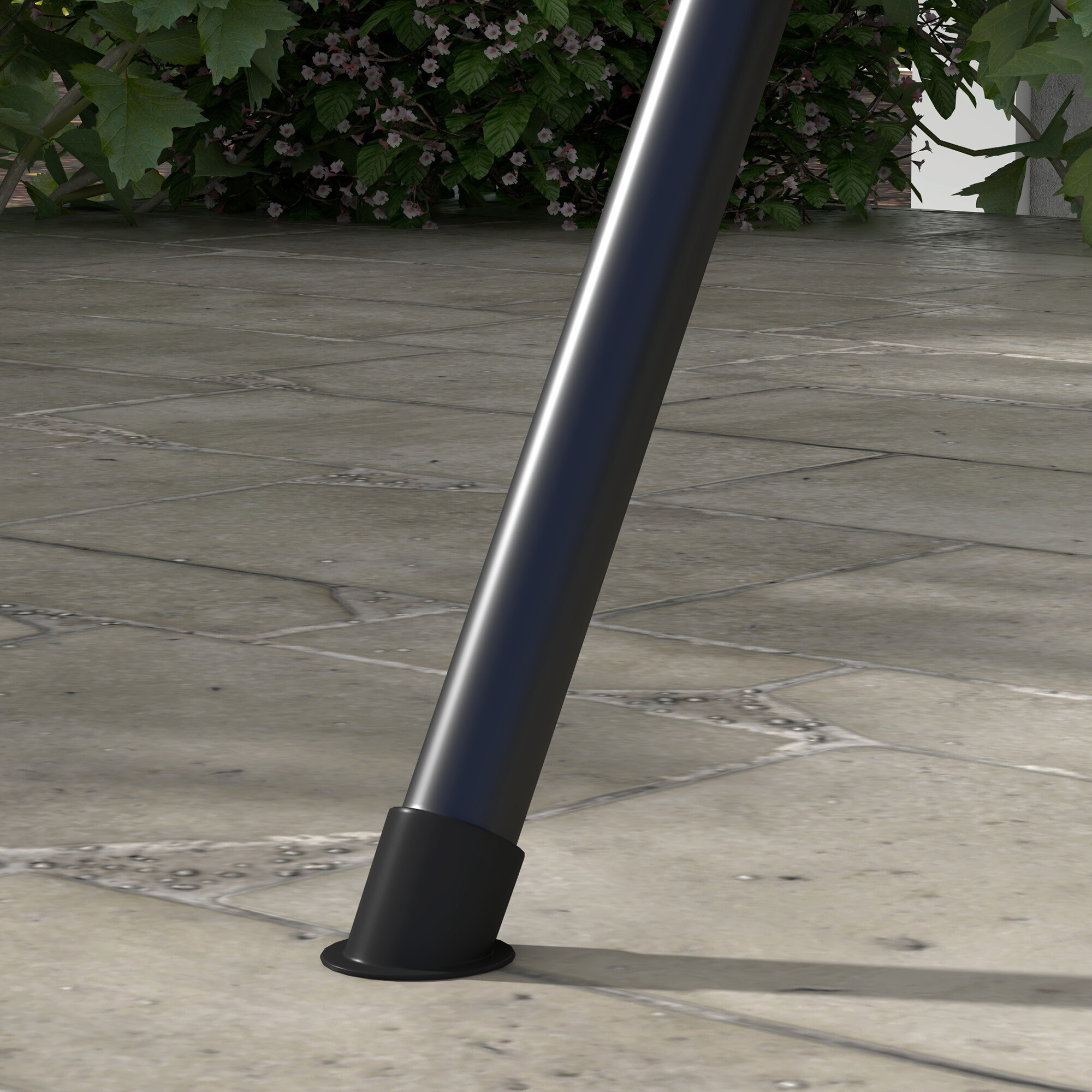 Outsunny Hollywoodschaukel grau Polyester B/H/L: ca. 110x153x172 cm