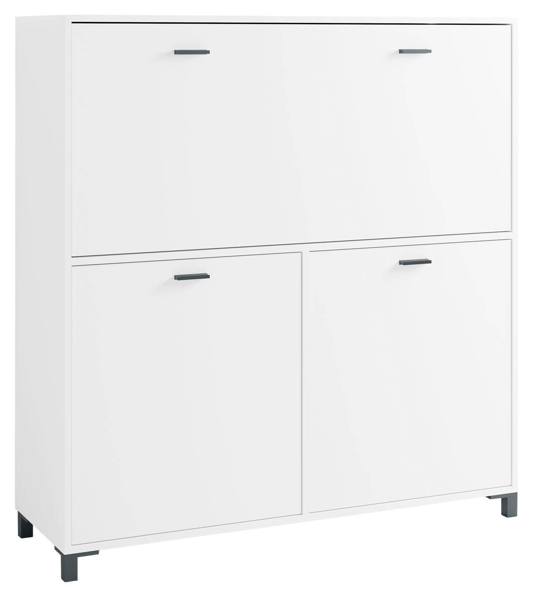 Sekretär MONTANA weiß B/H/T: ca. 120x127x40 cm