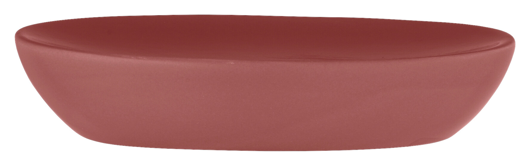 Allstar Seifenablage Olinda rot Keramik B/H/T: ca. 12x3x8,5 cm