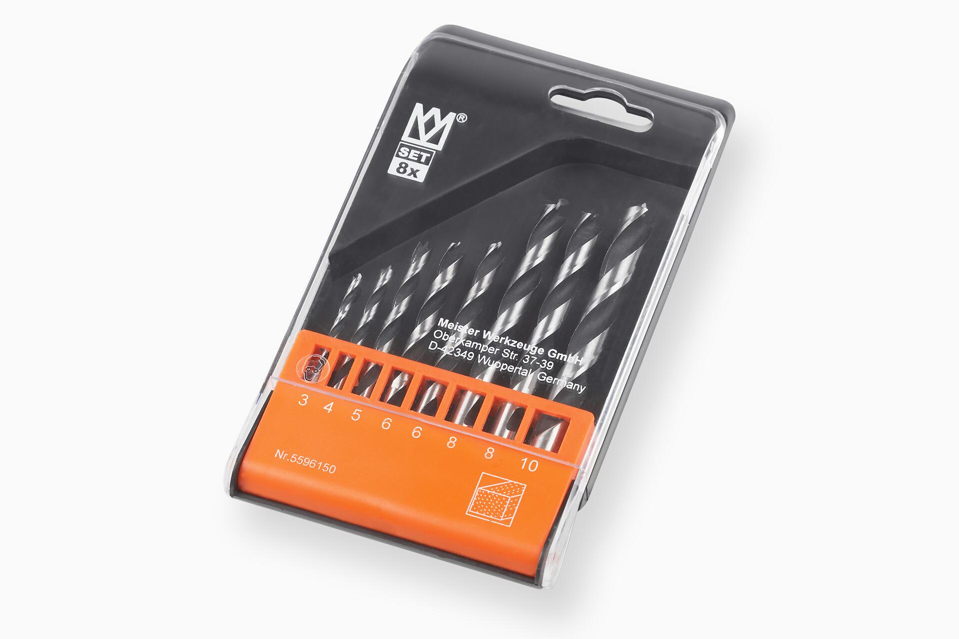 Meister Holzbohrer 8 tlg.