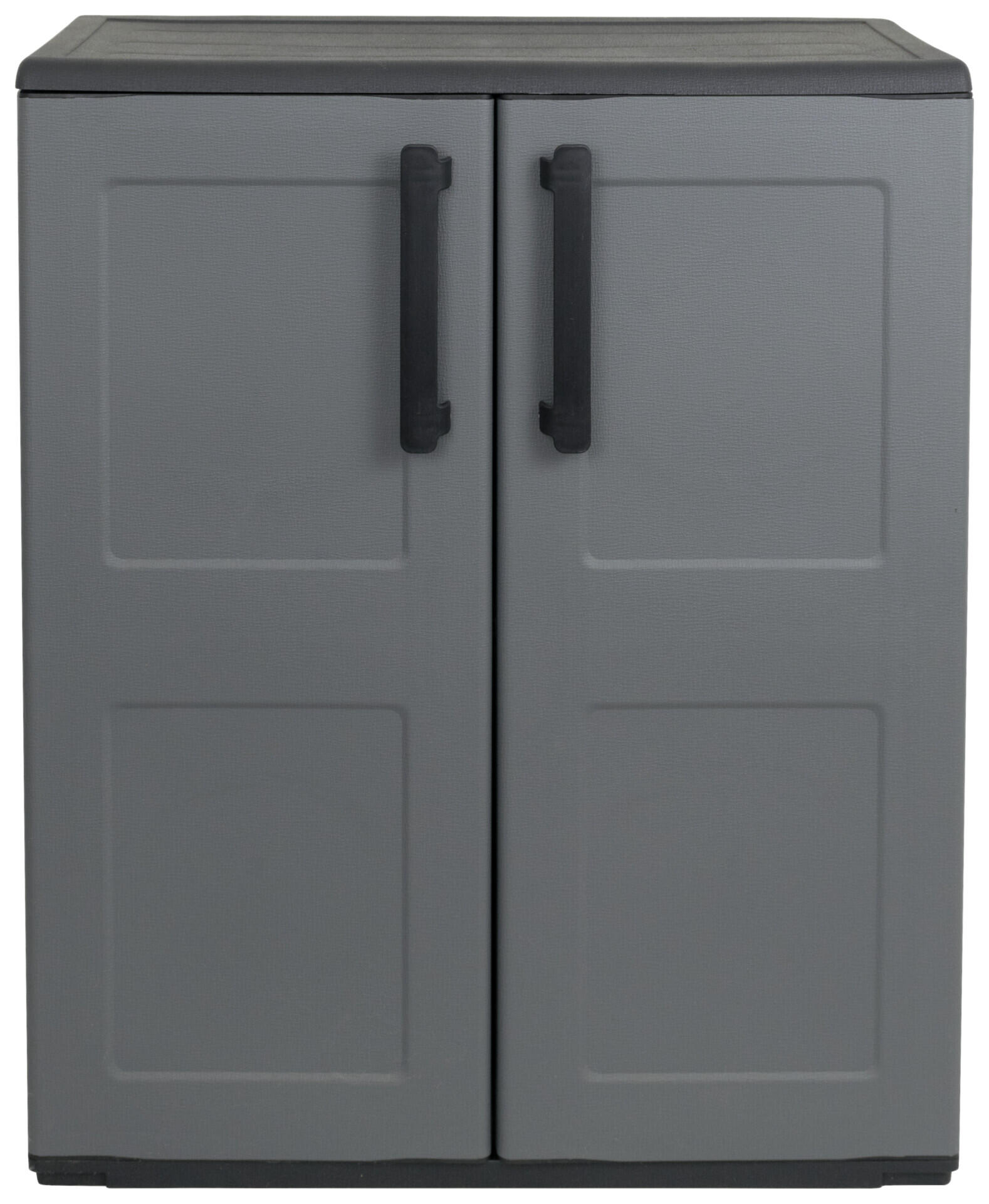 ArtPlast Kunststoffschrank Free niedrig grau Kunststoff B/H/T: ca. 68x84x37 cm