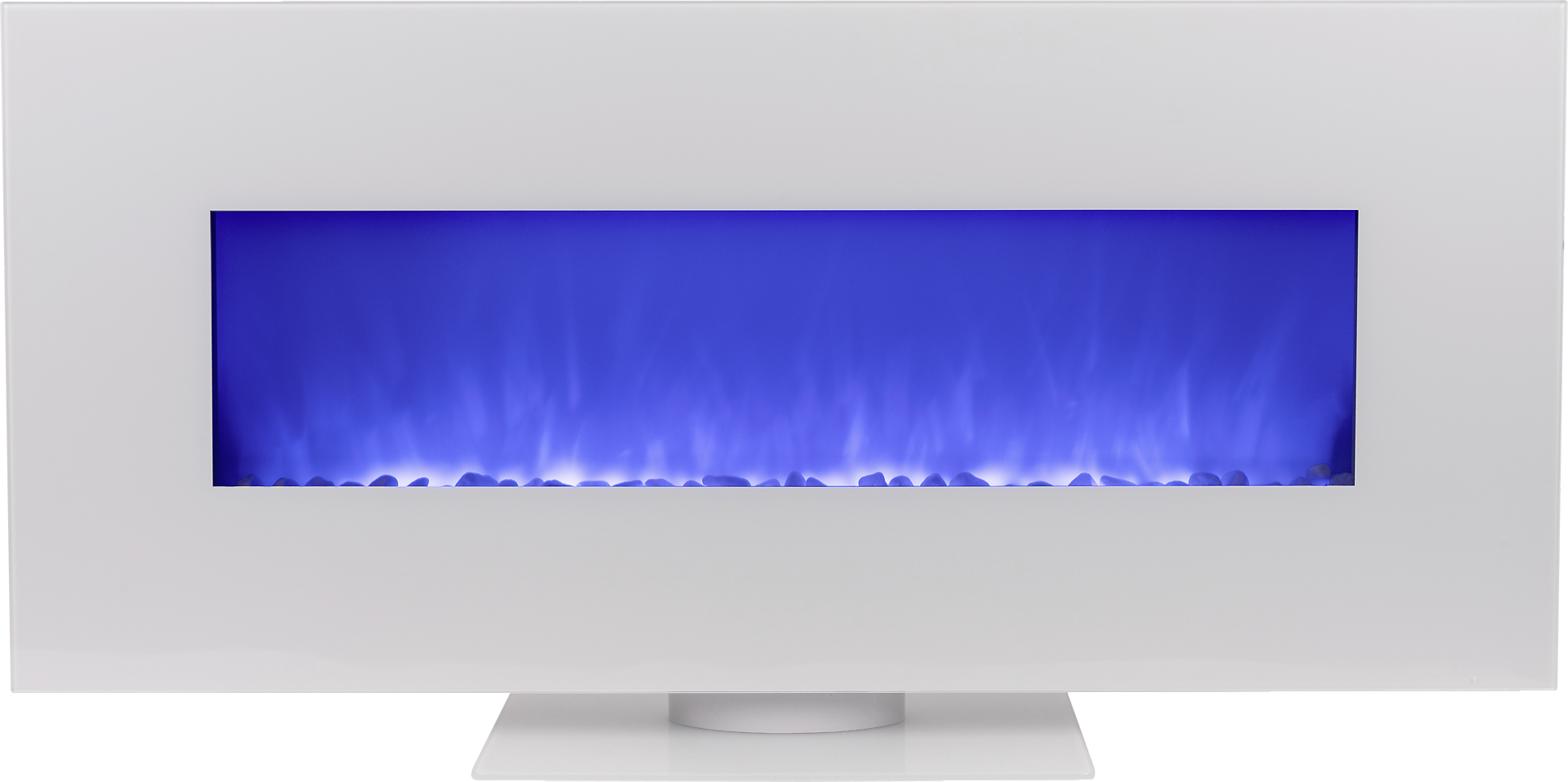 Elektrischer-Kamin KJETIL B990908 weiß Eisen Glas B/H/T: ca. 128x61x26 cm ca. 1500 W