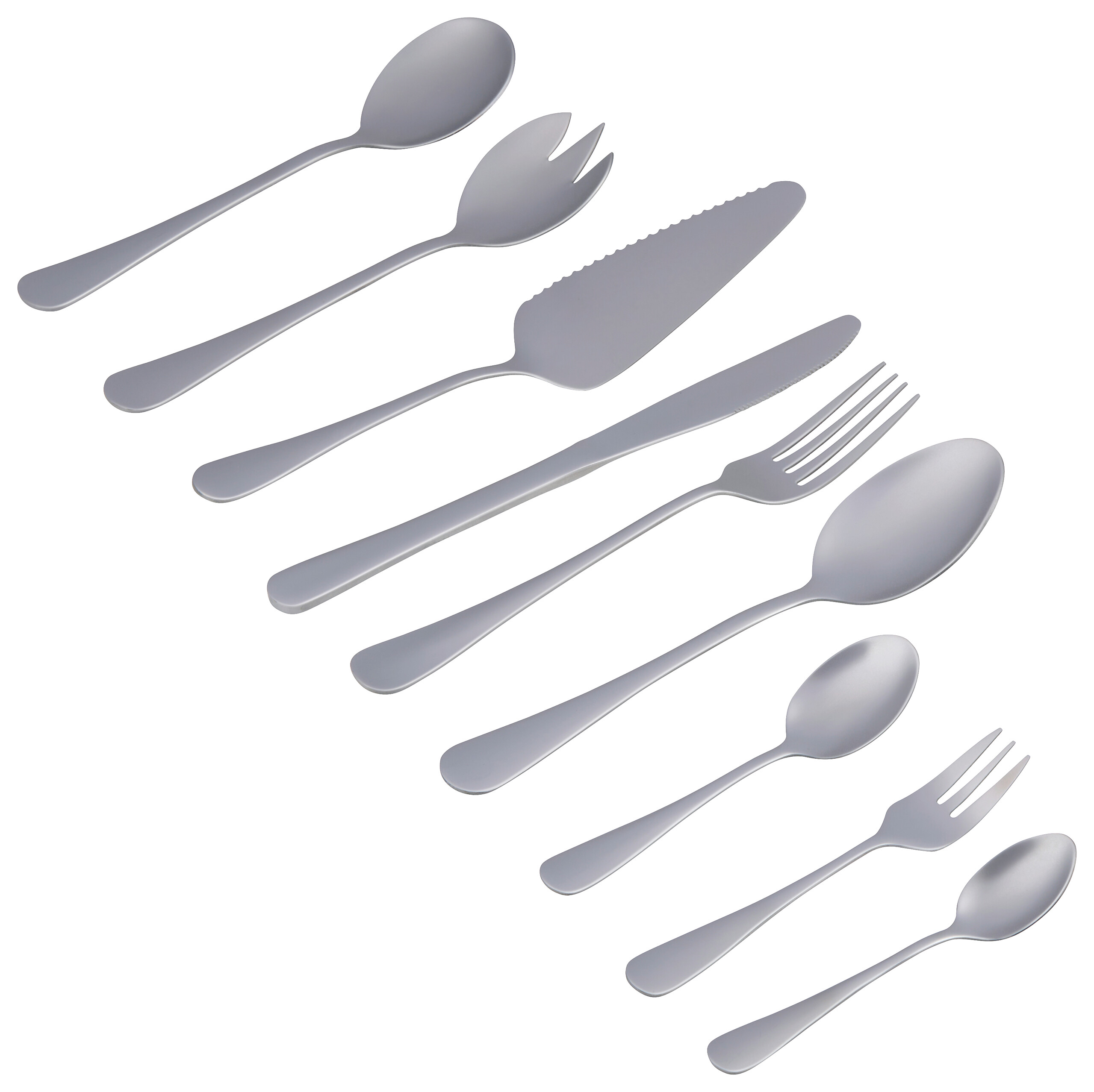 alpina Besteckset silber Edelstahl 75 tlg.