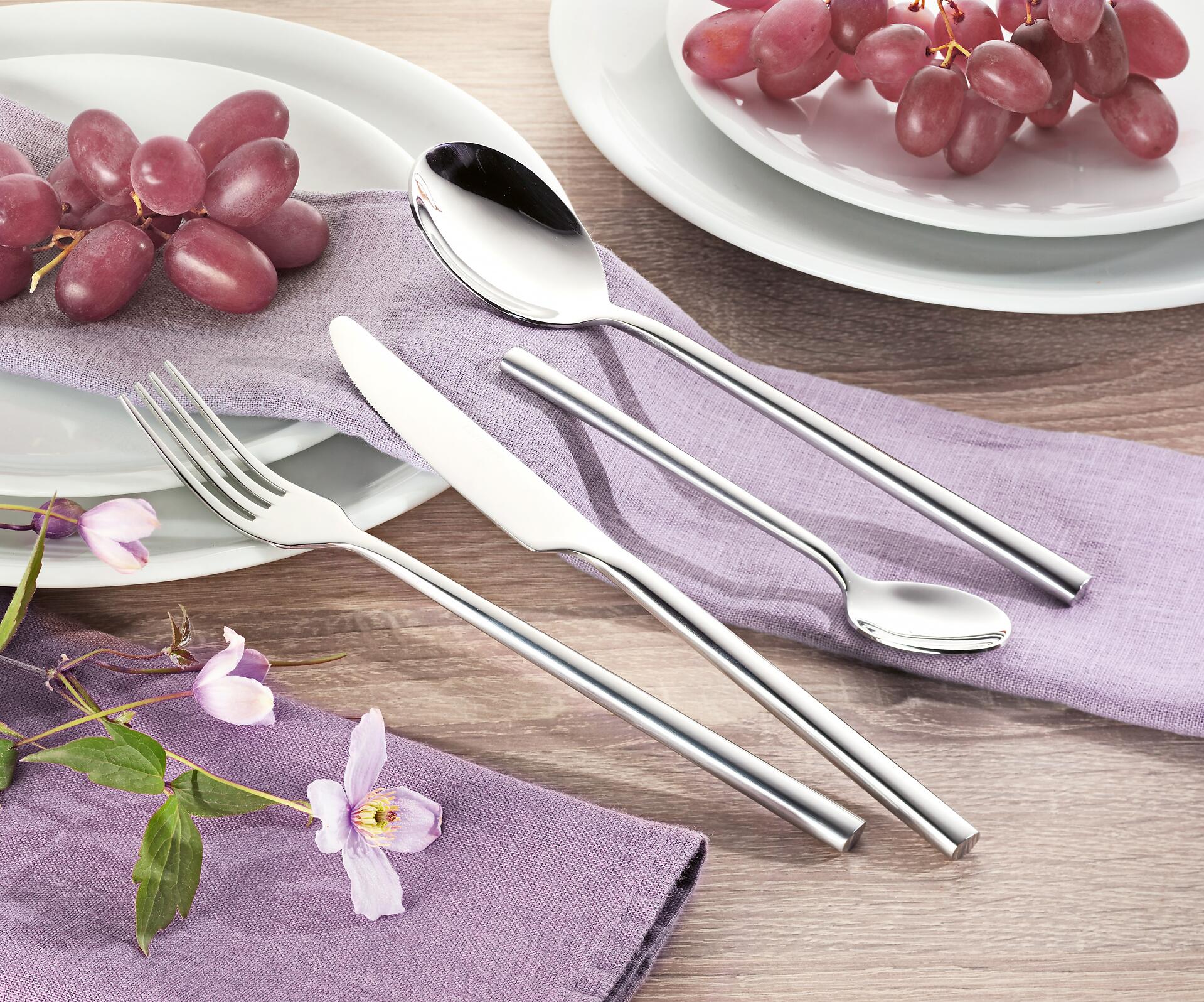 Esmeyer Besteckset Silke silber Edelstahl 24 tlg.