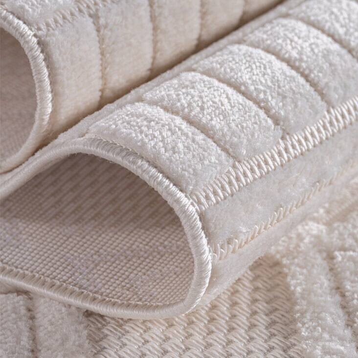 Ayyildiz Kurzflorteppich DOHA creme B/L: ca. 280x370 cm