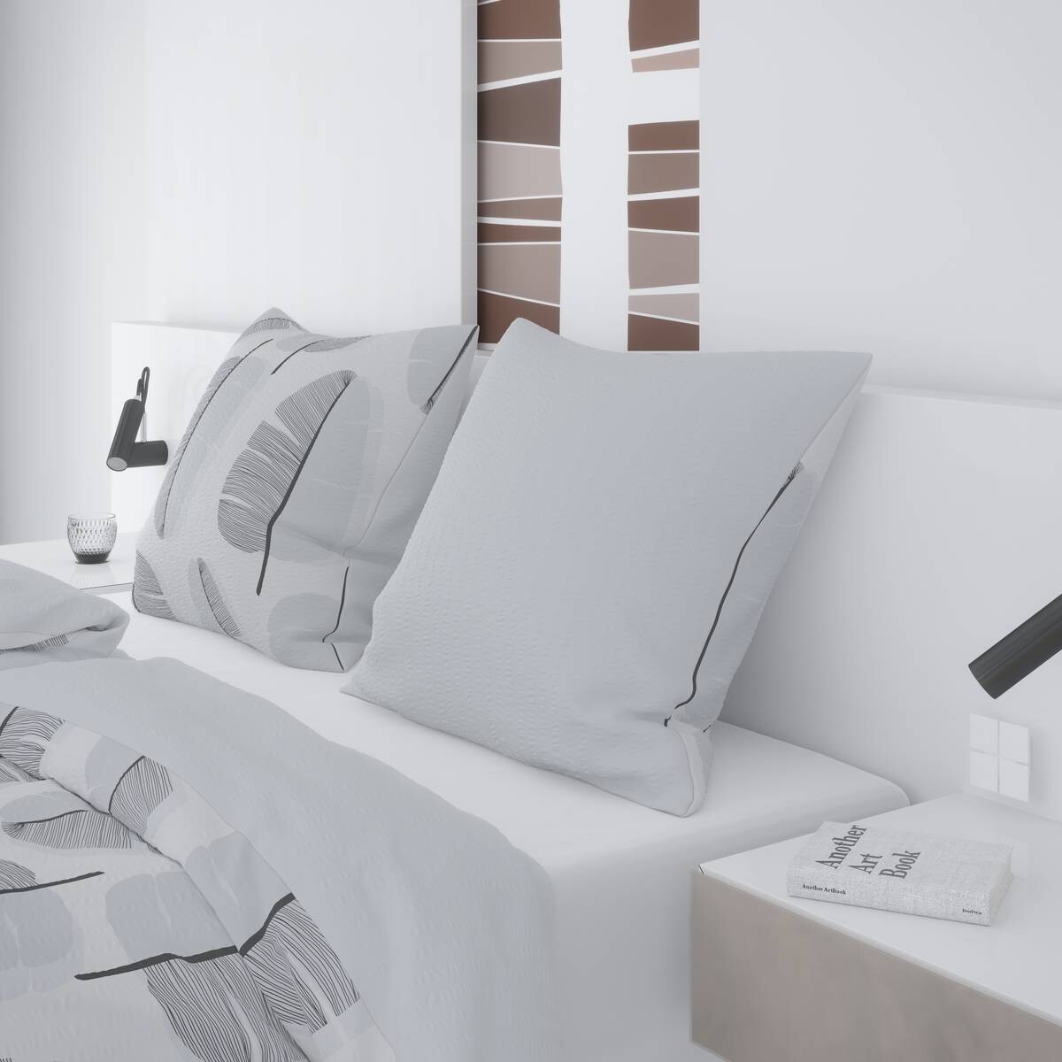 Baumwoll Bettwäsche Seersucker