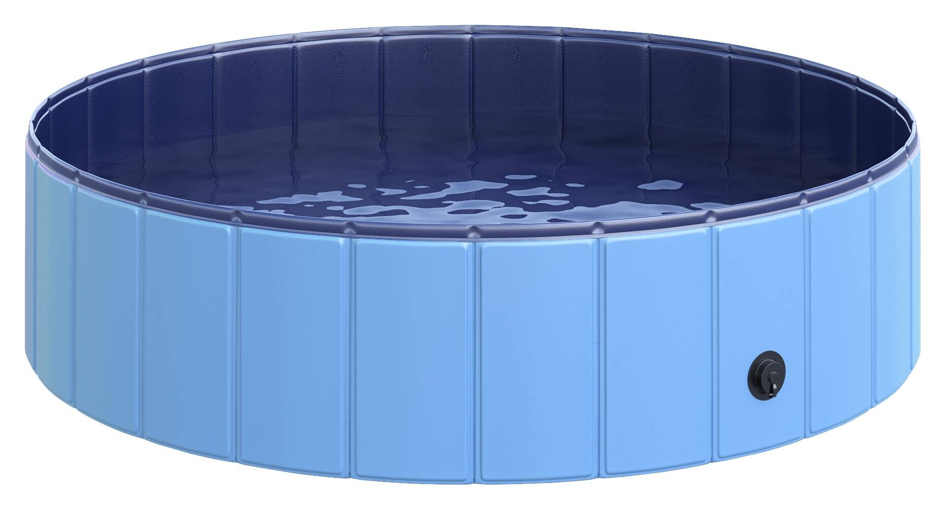 PawHut Hunde-Zubehör blau Polypropylen B/H/L: ca. 120x120x30 cm