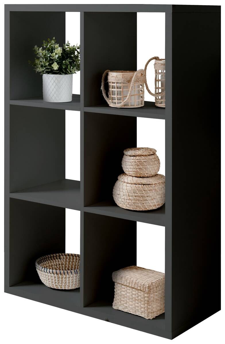 Raumteiler Max anthrazit B/H/T: ca. 73x107x33 cm