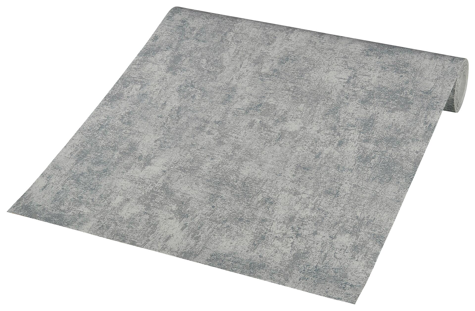 Vliestapete Betonoptik grau B/L: ca. 53x1005 cm