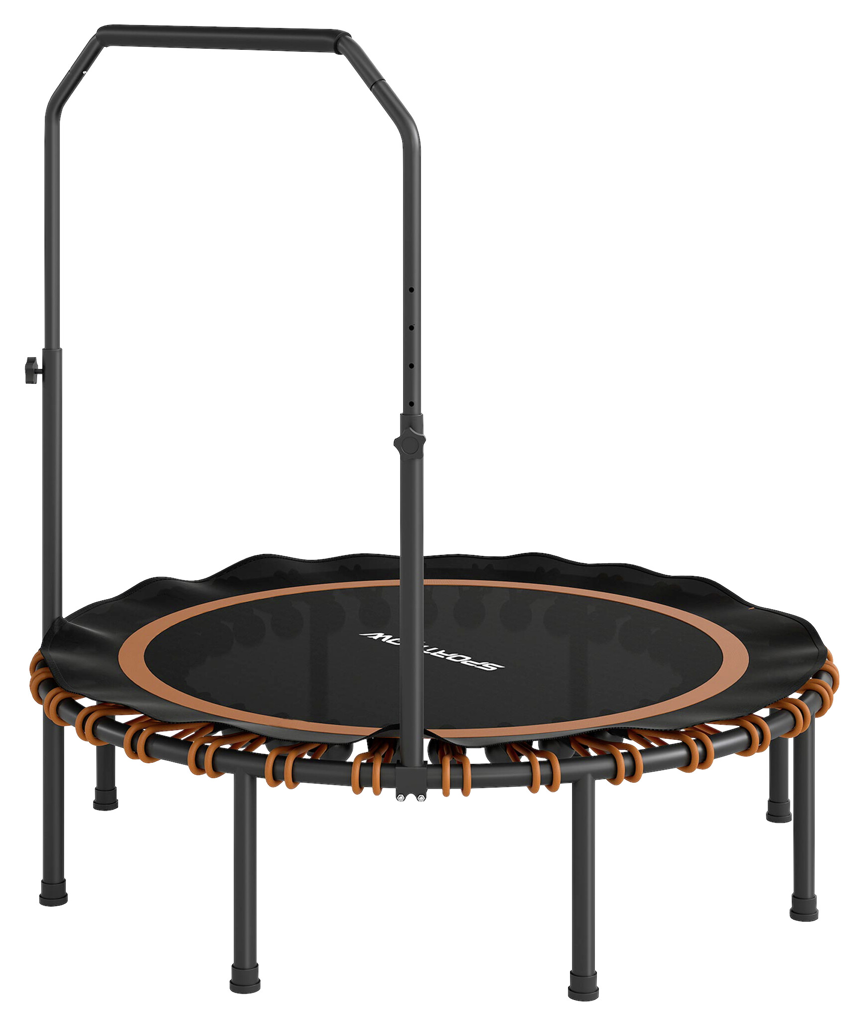 SPORTNOW Fitness Trampolin schwarz B/H/L: ca. 122x129x122 cm